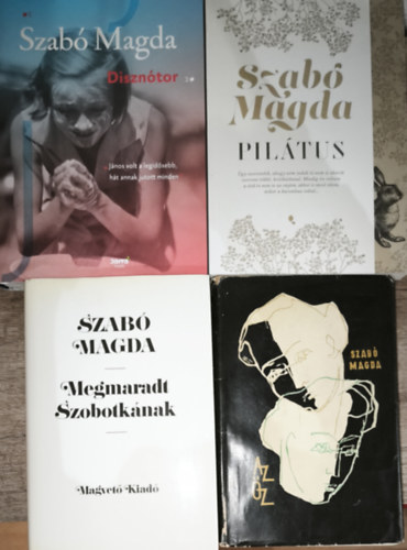 Szabó Magda - 4db Szabó Magda mű - Disznótor, Pilátus, Megmaradt Szobotkának, Az őz