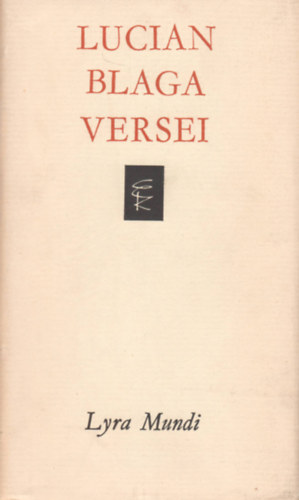 Lucian Blaga versei (Lyra Mundi)