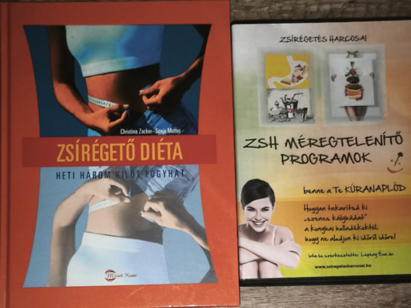 Christina Zacker - Sonja Mutter - Christina Zacker-Sonja Mutter - Zsírétegő diéta + ajándék DVD - Zsírégetés harcosai-ZSH méregtelenítő programok