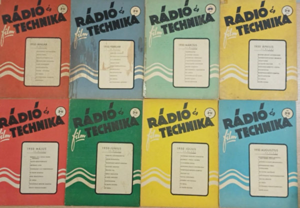 R�di� �s Filmtechnika 1950. (teljes �vfolyam)