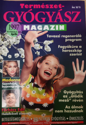 TermészetGyógyász magazin- 1997. április, III. évfolyam 4. szám