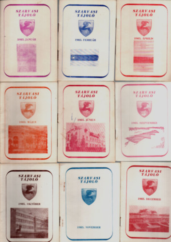 Laurenczy Jen� - Szarvasi t�jol� 1985. (1, 2, 4, 5, 6, 9, 10, 11, 12.)