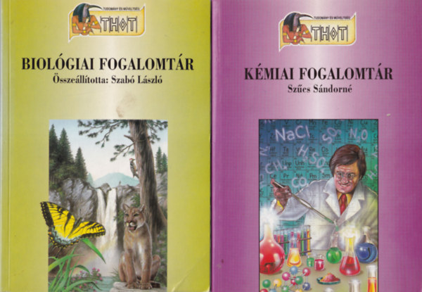 Szab Lszl, Szcs Sndorn - Kmiai fogalomtr, Biolgiai fogalomtr ( 2 m egytt )