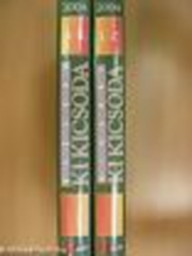 Hermann Pter (szerk.) - Biogrf ki kicsoda 2004 I-II. ktet
