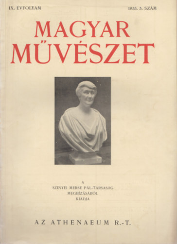 Majovszky Pl Dr. (szerk.) - Magyar Mvszet IX. vfolyam 1933. 5. szm