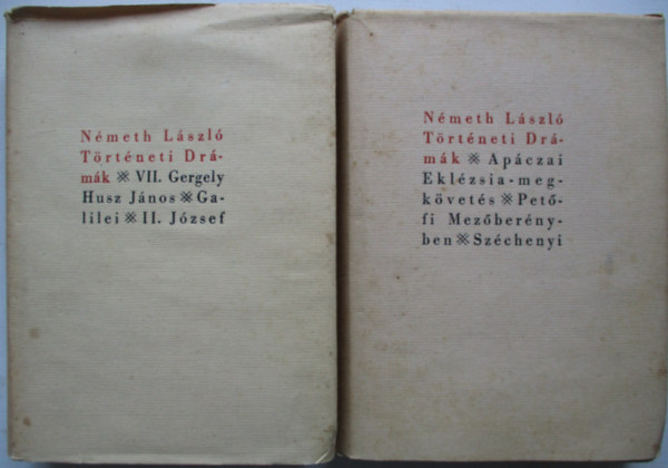 Nmeth Lszl - Trtneti drmk I-II.