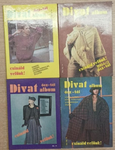 4 db Divat album �sz-t�l