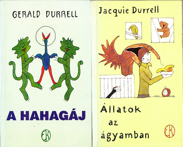 Gerald Durrell - A hahagáj + Állatok az ágyamban (2 mű)