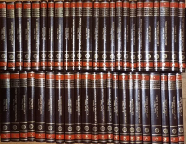 Verne Gyula (Jules Verne) - Jules Verne �sszes m�vei 1-46. k�tet (Unikornis Kiad�)