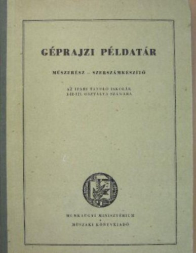 G�prajzi p�ldat�r m�szer�sz - szersz�mk�sz�t�