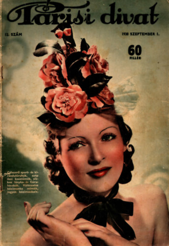 Somfay Margit (szerk.) - Prisi divat 1938. szeptember 1. (12. szm)