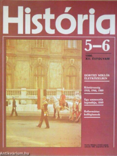 Hist�ria XII. �vf. (1990/5-6)