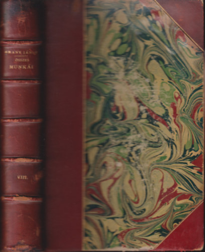 Arany János összes munkái VIII.