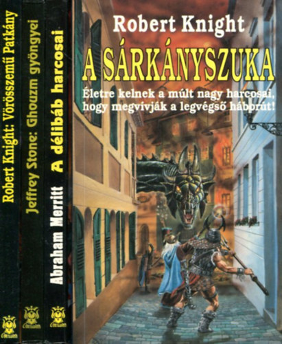 Robert Night - Jeffrey Stone - Abraham Merritt - 4 db fantasy ktet (Cherubion kiad)