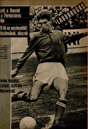 Hoffer Jzsef  (szerk) - Labdargs 1970. ( XVI. vfolyam 1-12. sz. teljes )