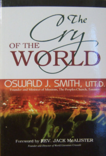 Smith J. Dr. Oswald - The Cry of The World