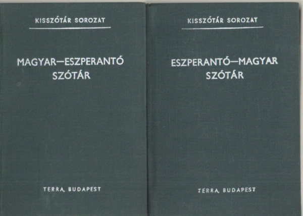 Alfonz Pechan - Eszperant-magyar, magyar-eszperant sztr