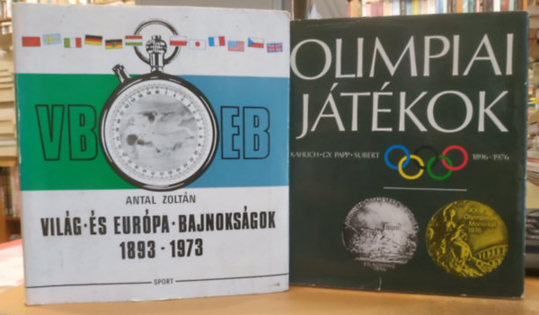 Antal Zoltn, Kahlich Endre, Papp Lszl Gy., Subert Zoltn - 2 db Olimpiai jtkok + Vilg- s Eurpa bajnoksgok 1893-1973