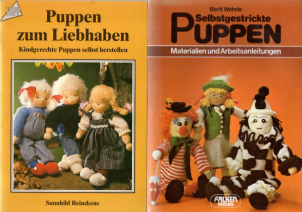 Bertl Wehrle, Sunnhild Reinckens - 2 db n�met k�zm�ves f�zet ( k�zimunka )