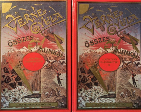 Verne Gyula - A JONATHAN HAJTRTTEI I-II. (2 ktet )