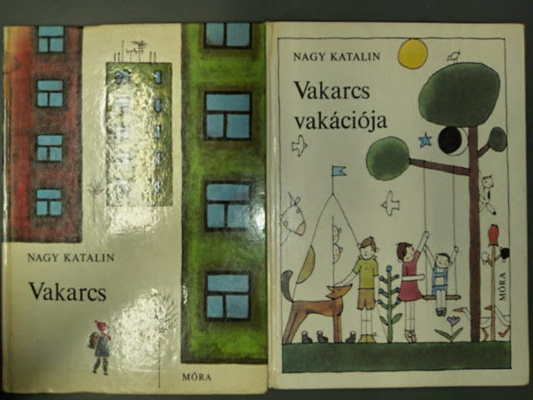 Nagy Katalin, Réber László (ill.) - Vakarcs + Vakarcs vakációja (Réber lászló Fekete-fehér rajzaival)