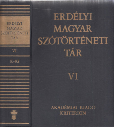 Szab� T. Attila - Erd�lyi magyar sz�t�rt�neti t�r VI. K-KI
