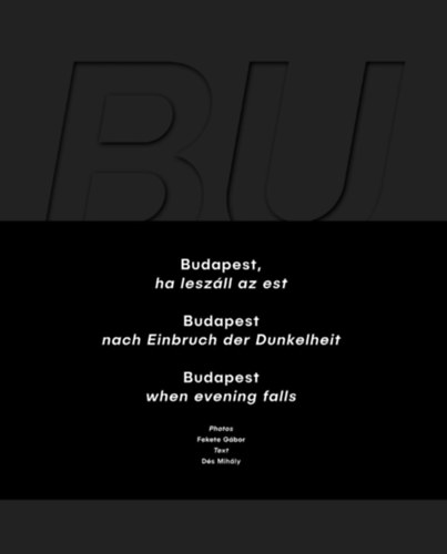 Ds Mihly - Budapest, ha leszll az est
