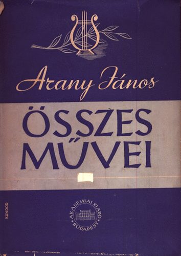 Arany J�nos �sszes m�vei VI. (kritikai kiad�s)