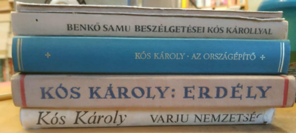 Kós Károly - 5 db Kós Károly: A legszebb élet, amit magamnak el tudtam képzelni; Az országépítő; Erdély; Székely balladák; Varju nemzetség