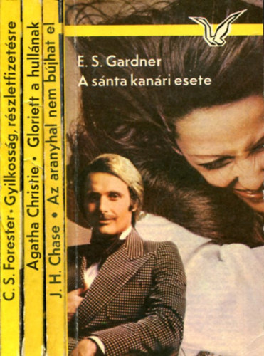 Agatha Christie - C.S Forester - E.S Gardner - James H. Chase - 4 db Magvet� (Albatrosz sorozat) krimi