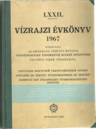 V�zrajzi �vk�nyv 1967 LXXII. k�tet