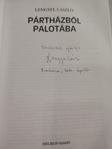 Lengyel Lszl - Prthzbl palotba