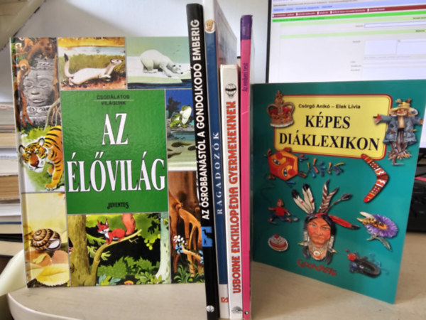 Csrg Anik, Elek Lvia, Usborne - 6db ismeretterjeszt ktet, KNYVMENT AJNLAT: Az lvilg+ Az srobbanstl a gondolkod emberig+ Ragadozk+ Az emberi test+ Usborne enciklopdia gyerekeknek+ Csodaorszg- Kpes diklexikon