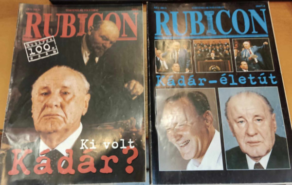 2 db Rubicon: 2000/6: Ki volt Kdr? + 2000/7-8.: Kdr-lett