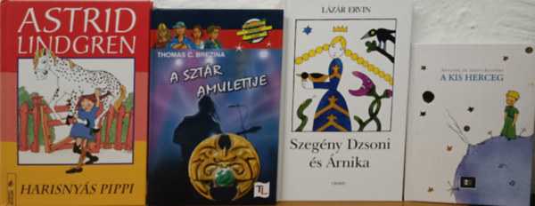 Antoine de Saint-Exupry, Thomas C. Brezina, Astrid Lindgren, Lzr Ervin - Ifjsgi knyvcsomag