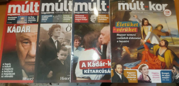 Bartal Csaba - 4 db Mlt-Kor trtnelmi magazin (2012 tavasz + 2012 sz + 2021 sz + 2023 sz