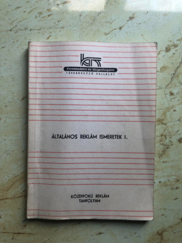 ltalnos reklm ismeretek I.