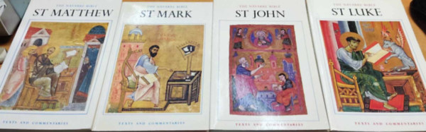 José María Casciaro - 4 db The Navarre Bible: St. Matthew + St. Mark + St. John + St. Luke (Texts and Commentaries)