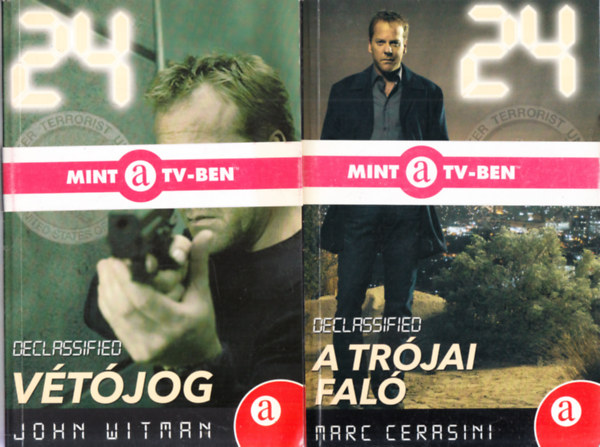 Marc Cerasini - 2 db. 24 k�tet: V�t�jog + A tr�jai fal�