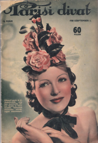 Somfay Margit (szerk.) - Prisi divat 1938. szeptember 1. (12. szm)