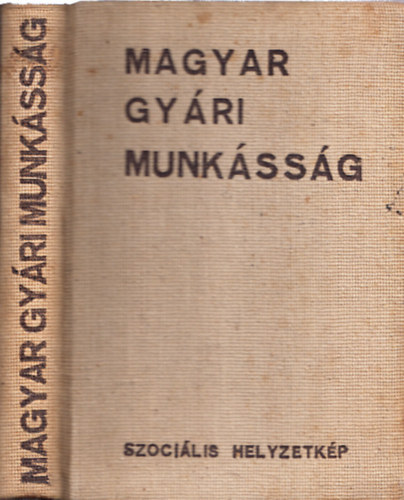 Rzler Gyula (szerk.) - Magyar gyri munkssg - Szocilis helyzetkp