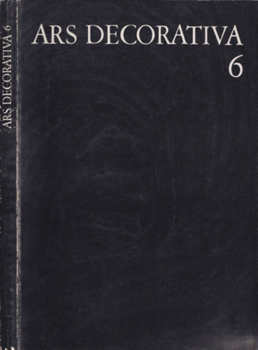 Ars decorativa 6. (tbbnyelv)