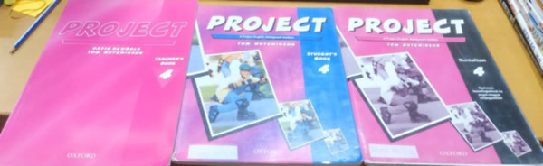 David Newbold, Tom Hutchinson - 3 db Project 4: Teacher's Book + Student's Book + Munkafzet