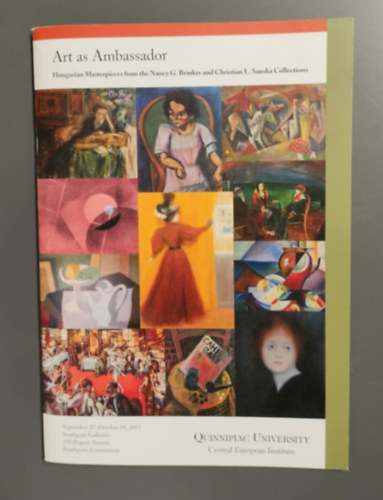 Nancy G. Brinker, Christian L. Sauska - Art as Ambassador - Hungarian art showcased in Connecticut