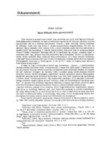 Borsi J�zsef (szerk.) - Bajcsy-Zsilinszky Endre egyetemi �veib�l