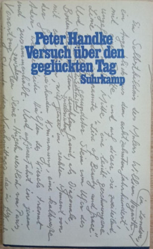 Versuch �ber den gegl�ckten Tag