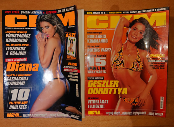 2 db CKM magazin: 2003. augusztus, 2004. februr