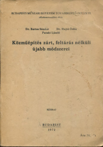 K�zm��p�t�s z�rt, felt�r�s n�lk�li �jabb m�dszerei