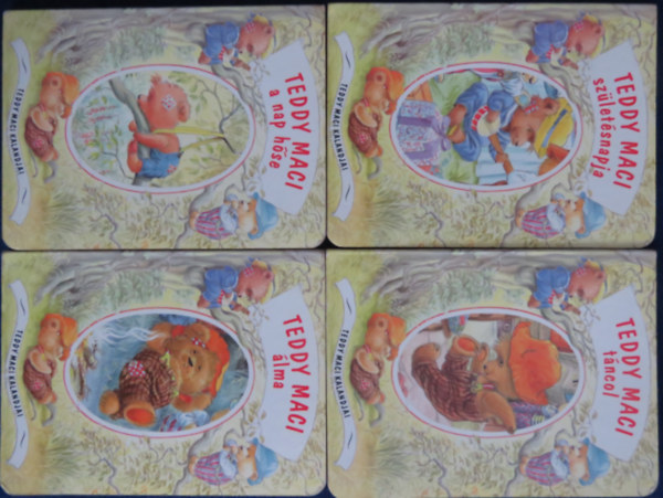 Teddy Maci kalandjai: Teddy Maci álma, Teddy Maci a nap hőse, Teddy Maci táncol, Teddy Maci születésnapja