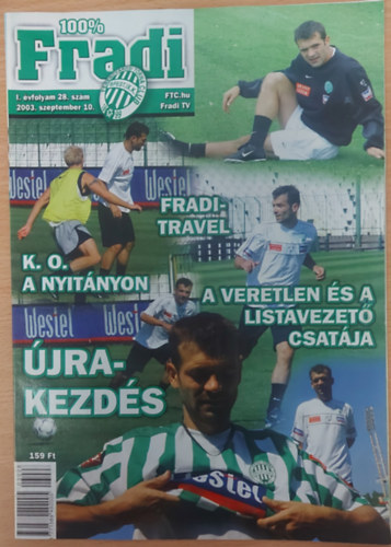 100% Fradi - I. vfolyam 28. szm 2003. szeptember 10.